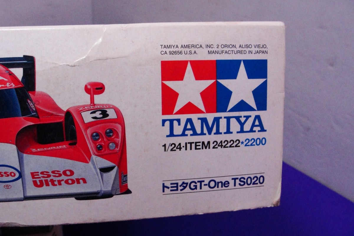 Tamiya 24222 Toyota GT-One TS020 Sealed parts complete. 1/24 scale