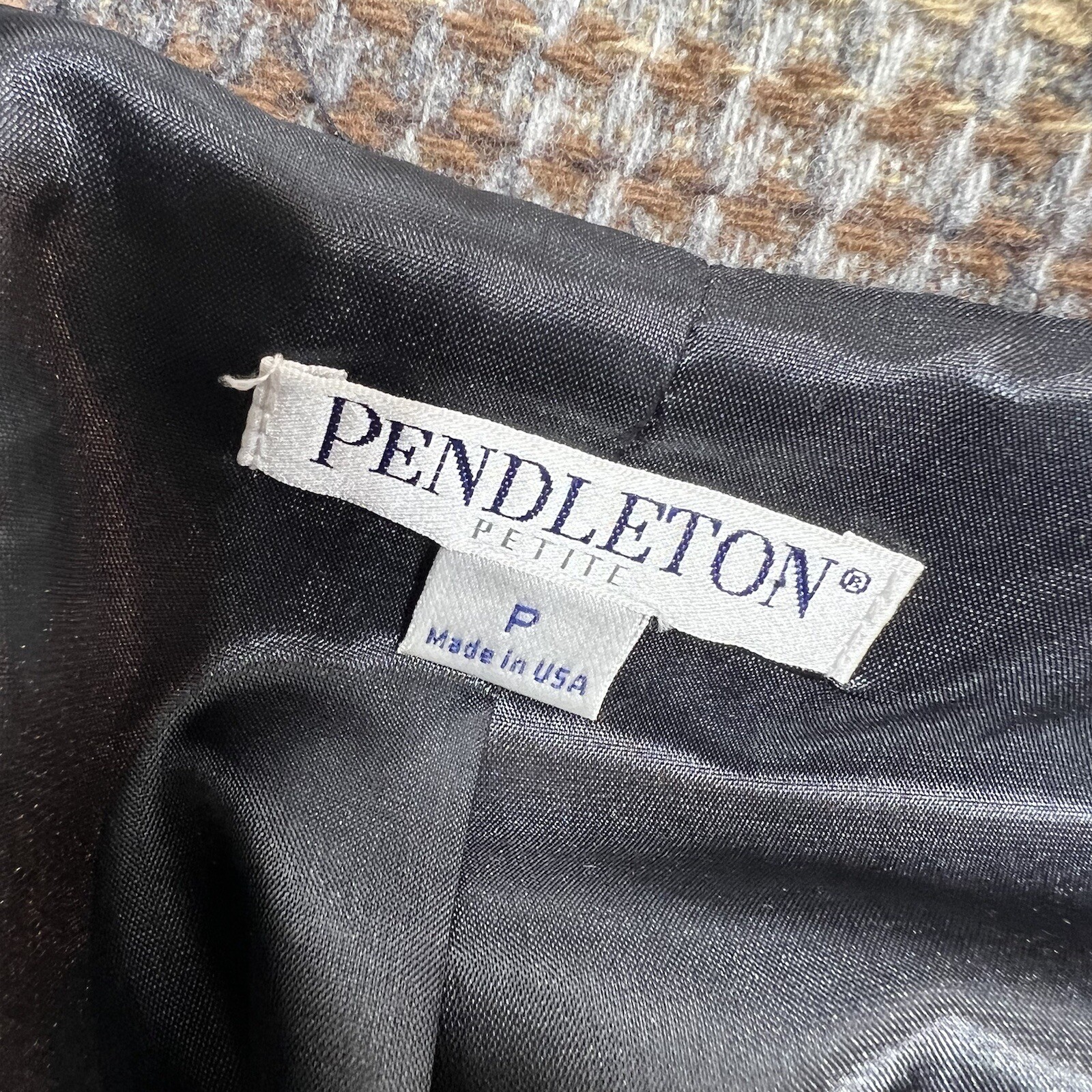 Pendleton Jacket Womens Size Petite - image 17