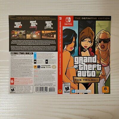 Grand Theft Auto: The Trilogy - Physical Requires 9GB Download (Switch) :  r/GTATrilogy