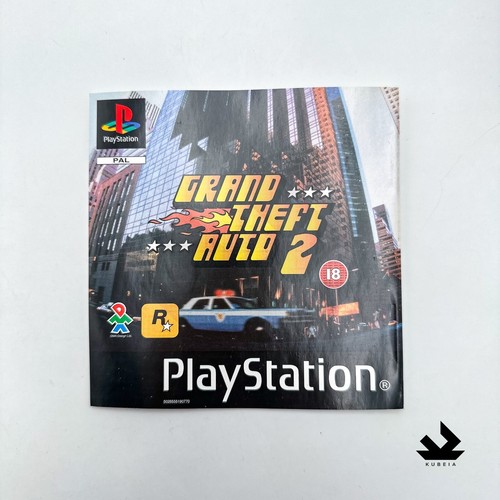 Jeu PlayStation 1 Grand Theft Auto (GTA) Original - Très Bon état, Boîte Et Instructions