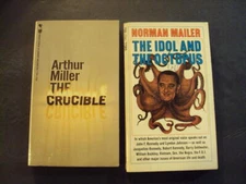 2 PBs The Crucible by Arthur Miller; The Idol And The Octopus by Norman ID:86722