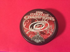Doug Weight Carolina  Hurricanes 2006 Stanley Cup Champions Signed Auto Puck COA