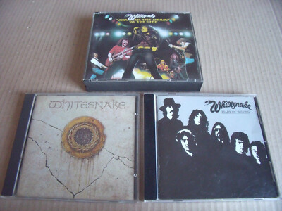 3 x Whitesnake - Ready An Willing + 1987 + Live...In The Heart Of The City