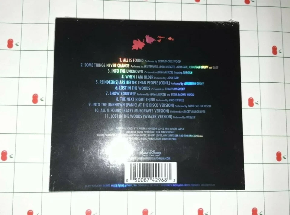 Disney Frozen II Soundtrack OST CD Album neu eingeschweißt in Folie glänzend - Bild 2 von 2