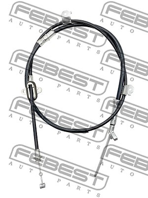 0199-BCASV50RH FEBEST Cable, parking brake for LEXUS,TOYOTA,TOYOTA (GAC)