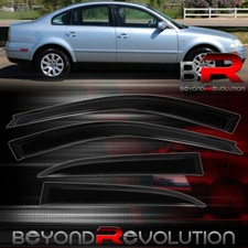 For 1998-2005 Passat Sedan Side Door Window Visor Sun Shade Vent Wind Deflector
