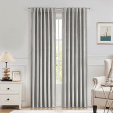 Central Park Moderate Velvet Blackout Window Curtain Panels 84in Long Rod Pocket