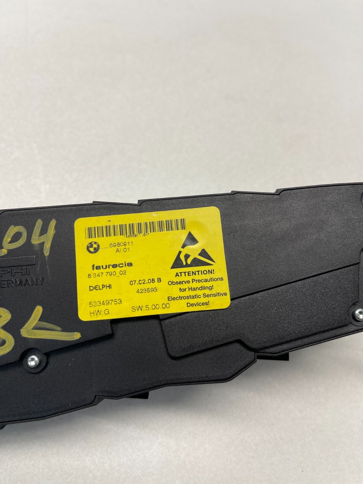 6980911 OEM BMW M5 535xi 550i 528i xDrive Driver Left Seat Switch 