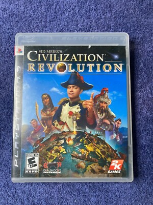 Sid Meier Civilization Revolution Sony PlayStation 3 2008 Complete Tested