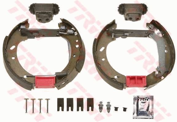 Kit mâchoires de frein arrière Ford Fiesta 4 essence et Escort 6 diesel tambour
