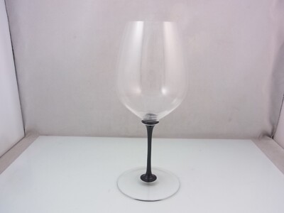 Riedel Sommeliers Black Rotweinglas Wein Kristallglas Glas Schwarzer Stiel 25cm