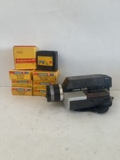 8 Film Cartridges And Kodak XL55 Movie Camera