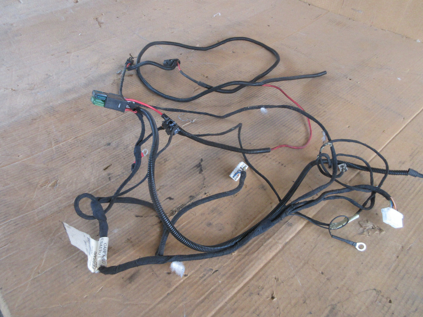 Ferrari 360 Spider Tunnel Connection Cables P/N 179949