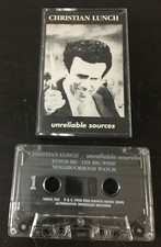 CHRISTIAN LUNCH - UNRELIABLE SOURCES audio cassette Alt Tentacles Virus 70C