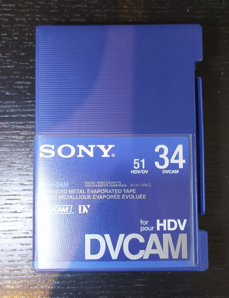 SONY CINTA DVCAM PDV-34N