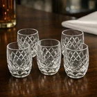 ✨ 5 Waterford Alana Crystal Shot Glasses • Irish Cut Diamond Barware Vintage 🍀