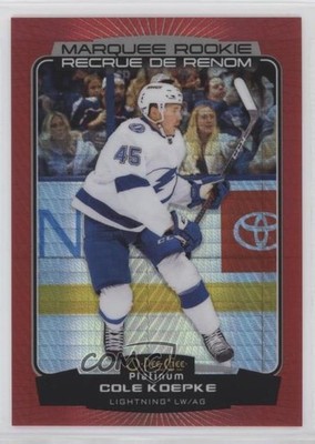 2022 O-Pee-Chee Platinum Marquee Rookies Red Prism Cole Koepke Rookie RC 0nr3
