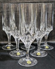 Peill & Putzler Düren, 6 Sektflöten/Sektgläser ,Serie Minerva, ca. 19,2cm ,o.E.