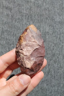 Vorgeschichte Neolithikum Schaber Axt 8 cm Quarzit Feuerstein Niger Sahara