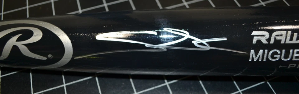 MIGUEL SANO - SIGNED - JSA CERTIFIED #SD09289 - RAWLINGS PRO BAT - ROOKIE SEASON - Image 4 of 4
