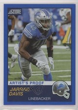 2019 Score Artist Proof 26/35 Jarrad Davis #217 z7h