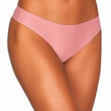 Fredericks of Hollywood Soft Microfiber Panty Thong Womens Small Jenny Pink NEW