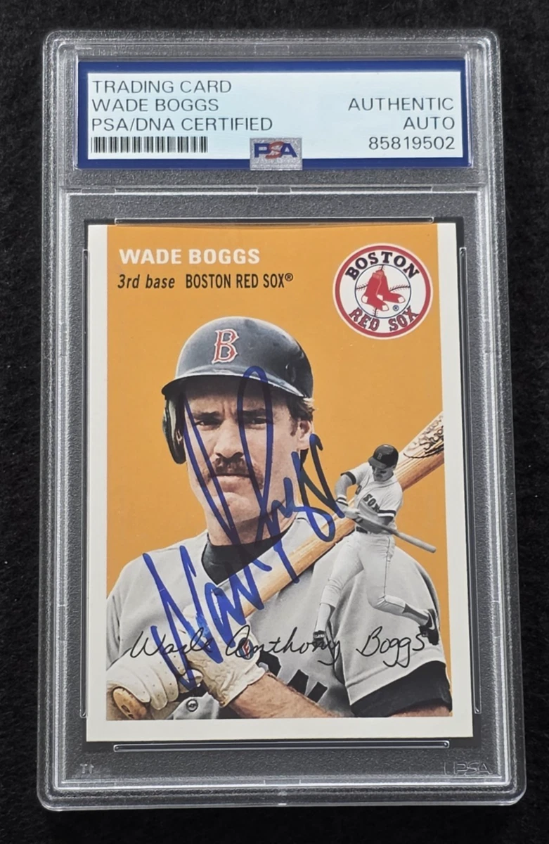 Wade Boggs Autograph Baseball Cards for sale | eBay