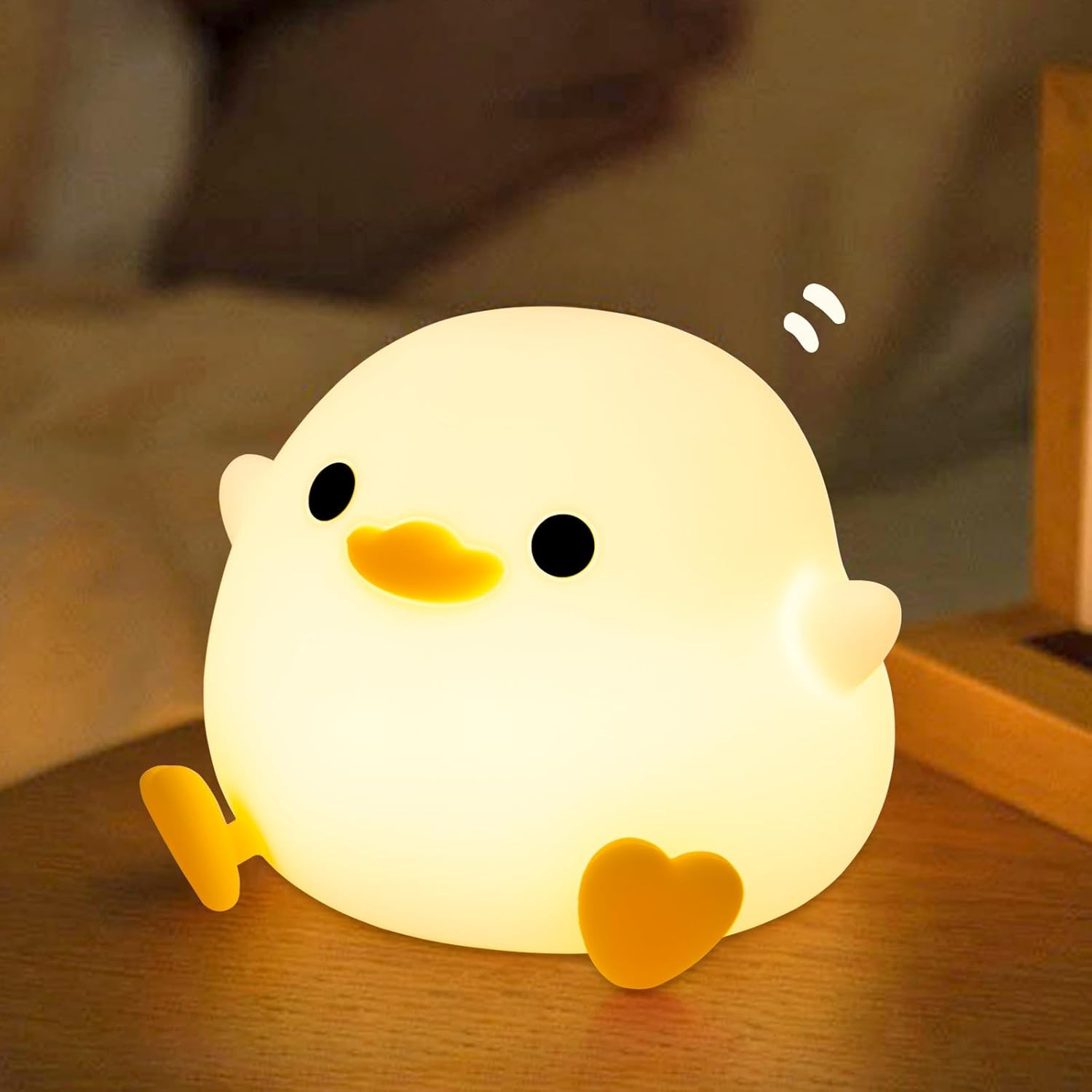 Dodo Duck Luce Notturna Bambini Silicone con Timer 20 Minuti USB