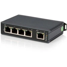 StarTech 5-Port Industrial Ethernet Switch - DIN Rail Mountable
