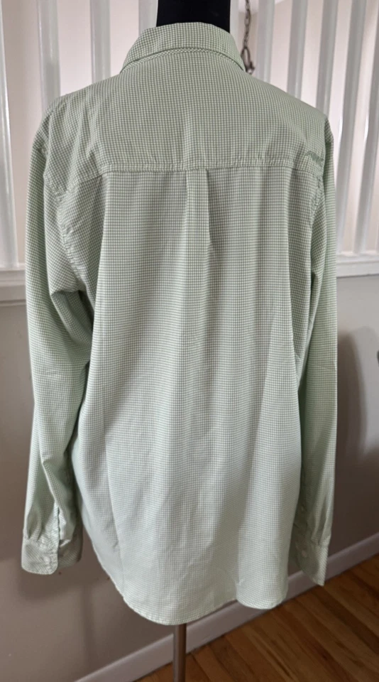 Mountain Khakis Shirt Mens M Davidson Stretch Oxford Checkered Classic Fit - Image 3 of 4