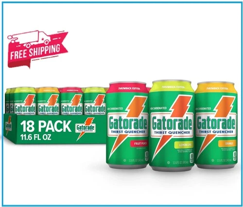 Gatorade Thirst Quencher Sports Drink, Variety Pack with Electrolytes, 11.6 fl o