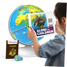 Play Globe for Children  : Interactive Kids Globe with 1000 Facts Orboot Earth