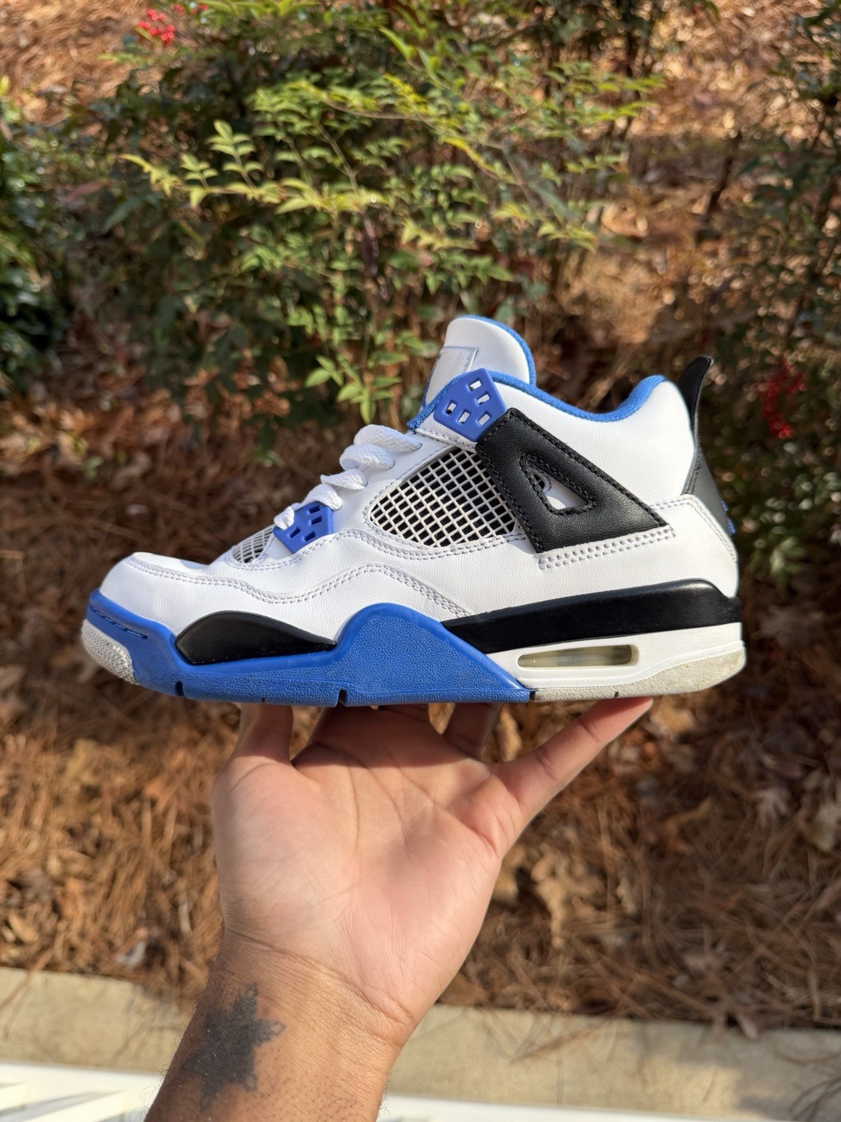 Size 5.5 - Jordan 4 Retro Mid Motorsports