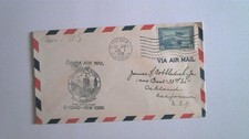CANADA FIRST FLIGHT COVER: 1939 SHEDIAC TO NEW YORK