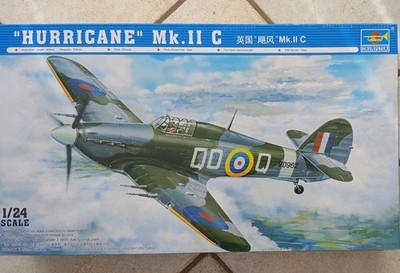 Trumpeter 02415 HAWKER HURRICANE II C, Neu