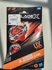 Sealed Takara Tomy Hells Hammer Incendio 3-70H Hexa Beyblade X UX-02 Hasbro New