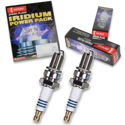 2 pc Denso Iridium Power Spark Plug for Kawasaki EX500 Ninja 500R 1997-2009 zg