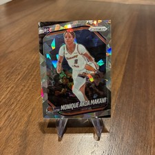 2025 Panini Prizm WNBA - Monique Akoa Makani #98 Rookie Cracked Ice Prizm (RC)