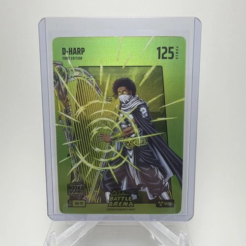 2026 Bo Jackson Battle Arena Green Glow Case Hit D-Harp GBF-95