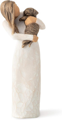 Willow Tree Adorable You Dark Dog Figurine
