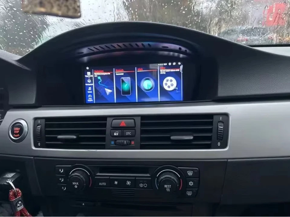 Autoradio Android 8.8" Octa-Core 4+32GB CarPlay Android Auto BMW E60 E61 E90 E91 - Immagine 4 di 4