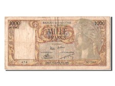 [#303572] Banknote, Algeria, 1000 Francs, 1956, 1956-12-21, EF(40-45)