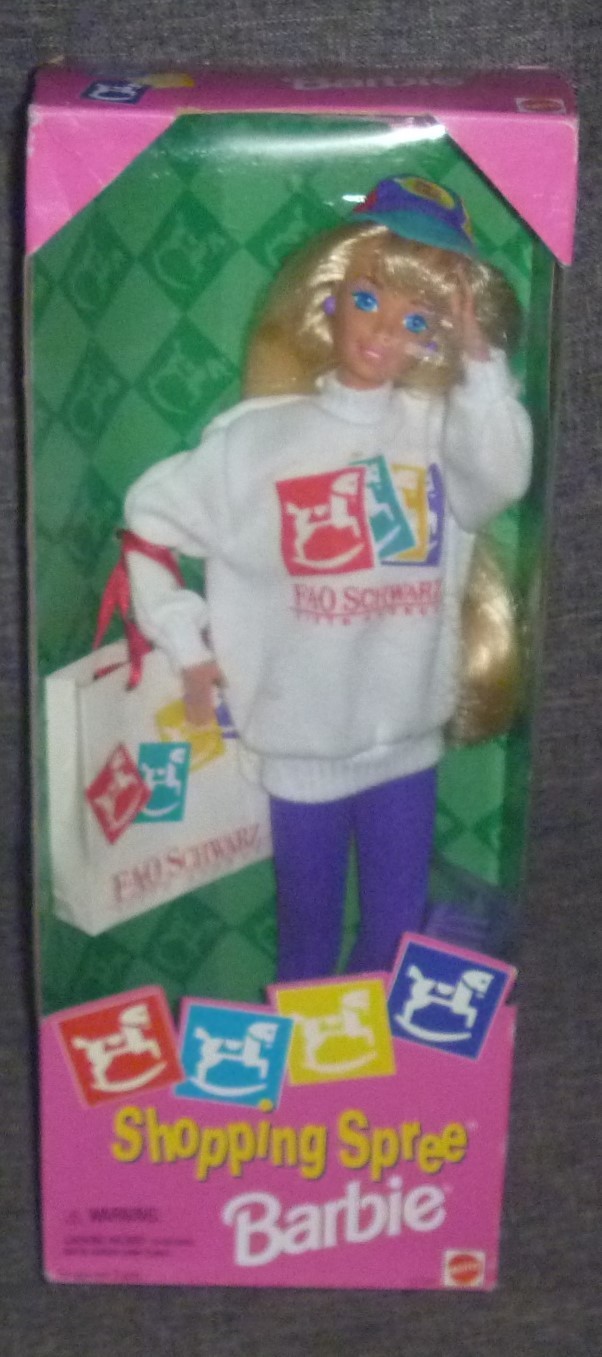 1994 FAO Schwarz Special Edition Shopping Spree Barbie NRFB Mattel #17249