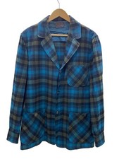 Pendleton 60s Wool M Tailored Jacket Blue Vintage Classic