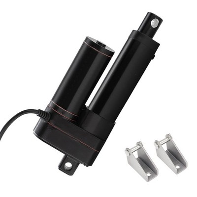JQDML 24V Heavy Duty Linear Actuator  2 Inch Stroke, 660lbs/3000N, 0.2''/s Spe...
