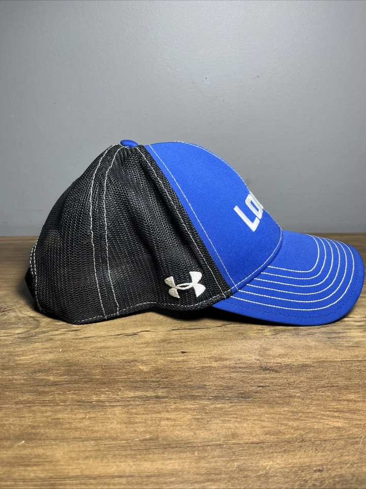 Gorra azul emitida por el equipo Hendrick Motorsports Lowe's 48 Jimmie Johnson UA NASCAR Foto 3 de 4