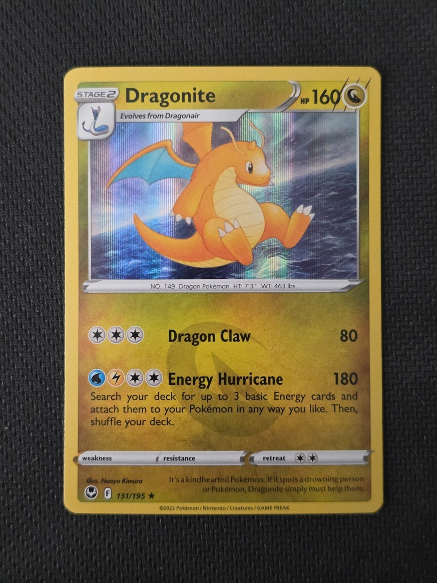dragonite pokemon card silver tempest Stage 2 Dragonite Silver Tempest Pokemon Card