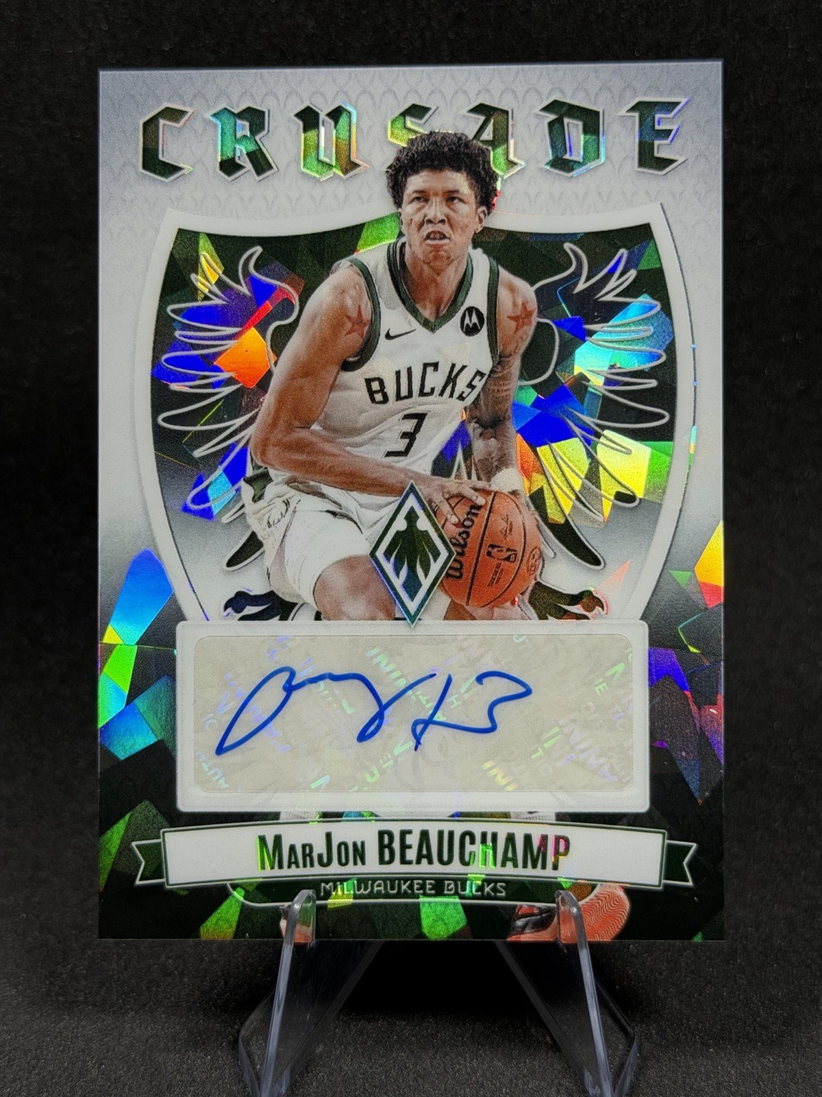 2023 Phoenix CS-MJB MarJon Beauchamp Crusade Auto White Laser 49/49 Bookend!