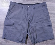 Copper Oak Shorts Adult Size 40 Gray Venture Ripstop 10 Inseam Cargo Mens