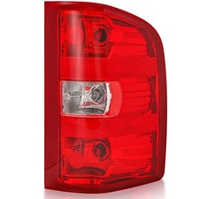 Tail Light Assembly Compatible with 2007-2013 Chevy Passenger Side Red Border